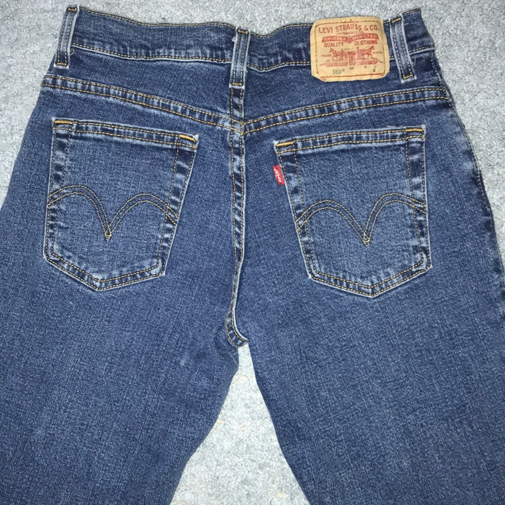 VINTAGE Levi’s Relaxed Bootcut Stretch 550™️ Jeans - Picture 5 of 6